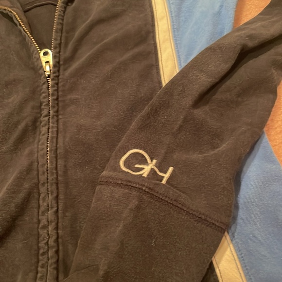 GILLY HICKS collared zip-up. Size S. EUC!! - Picture 3 of 3